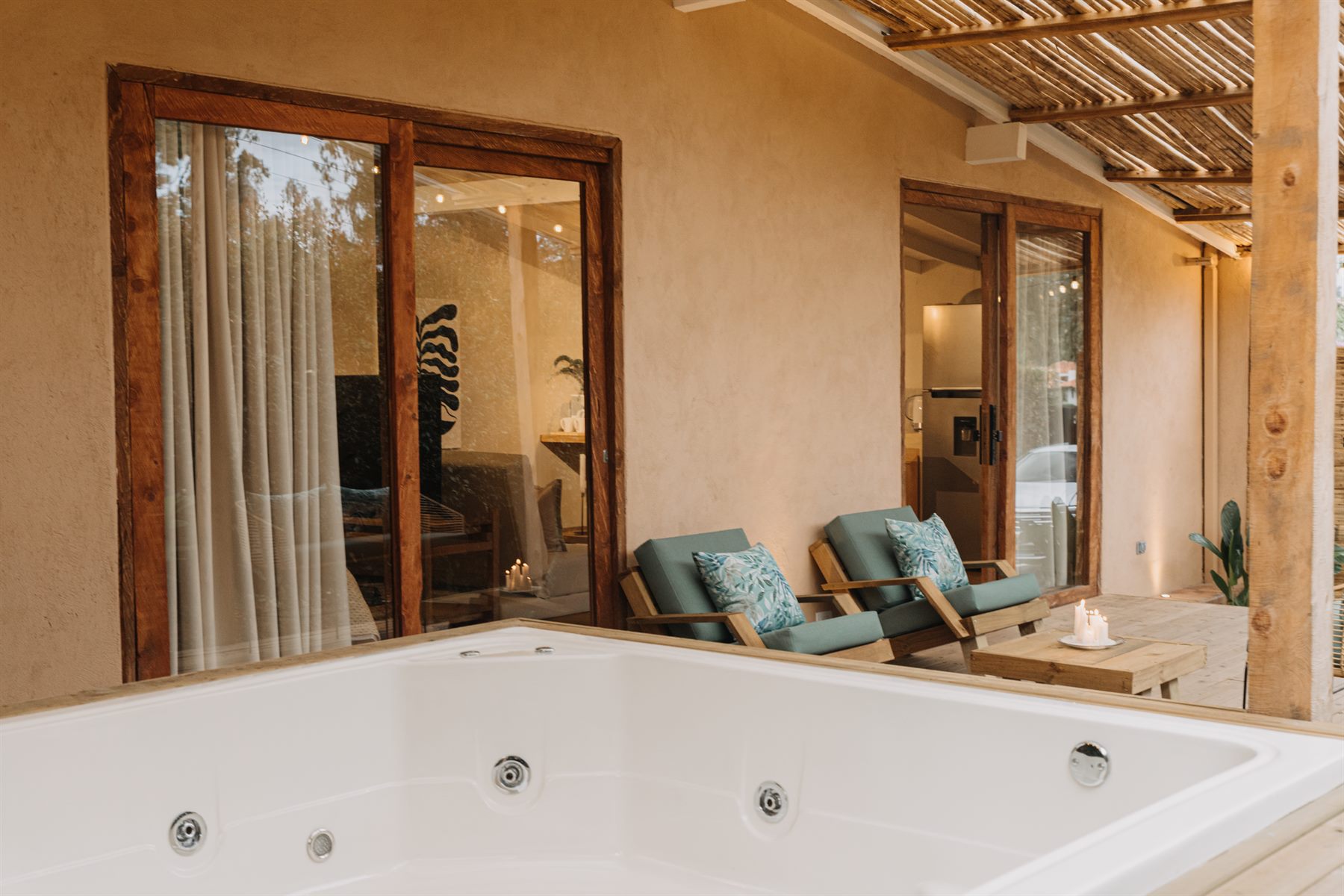 Casa Los Curazaos, cabaña con jacuzzi